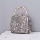 hoombox Fashion Simple Ladies Marble Crossbody Bag