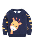 hoombox Cartoon Dinosaur Boys' T-Shirt Warm Sweater