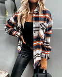 hoombox Women's Autumn Casual All Match Plaid Shirt